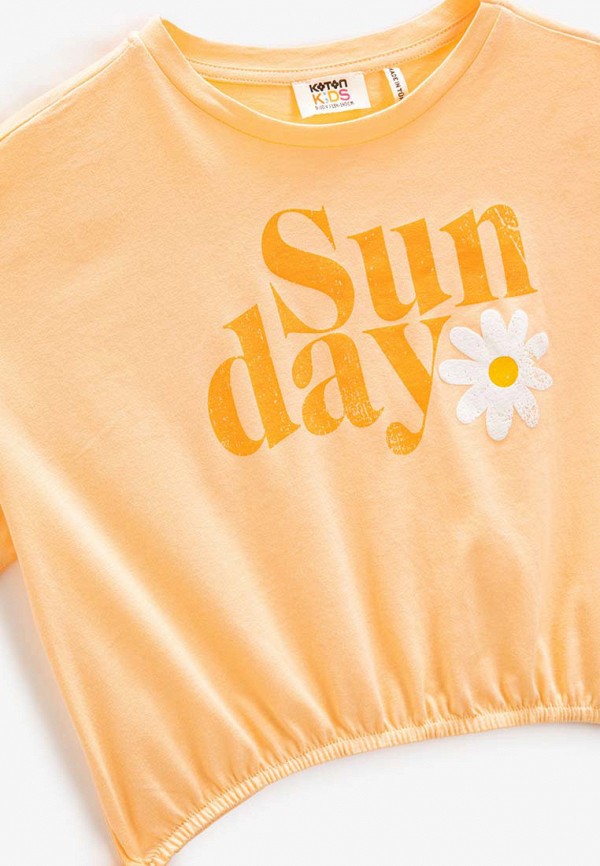 Футболка Koton оранжевый, размер 12, фото 3