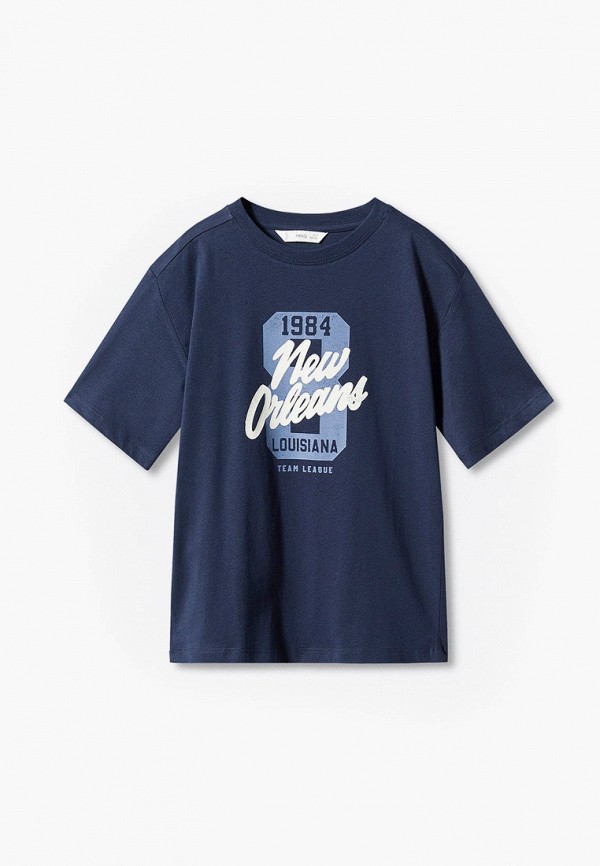 

Футболка Mango Kids, Синий, ORLEANS