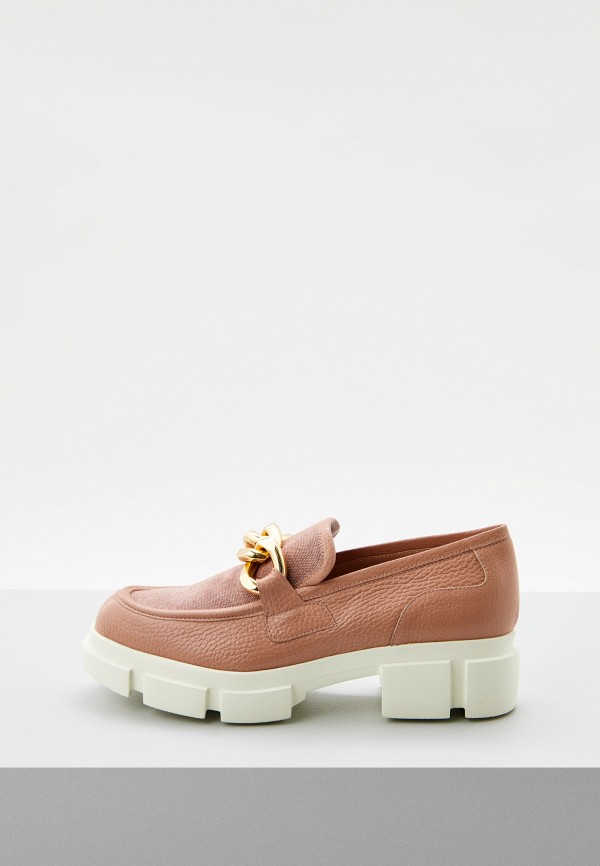 

Лоферы Pollini, Розовый