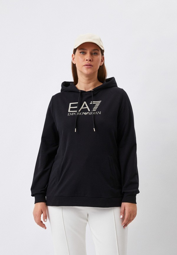 

Худи EA7, Черный