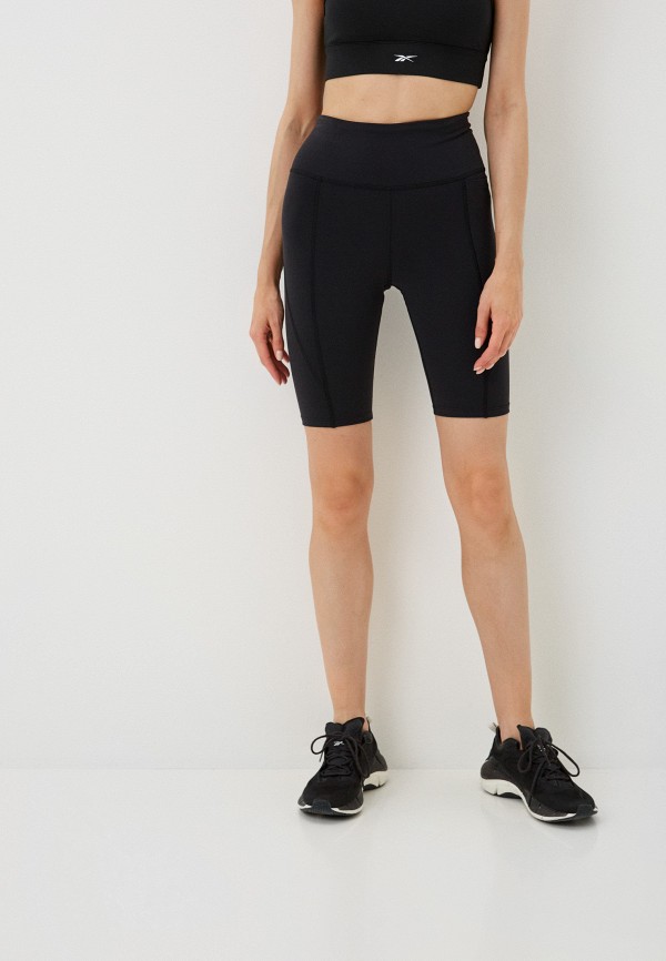 

Шорты спортивные Reebok, Черный, LUX HIGH RISE BIKE SHORT