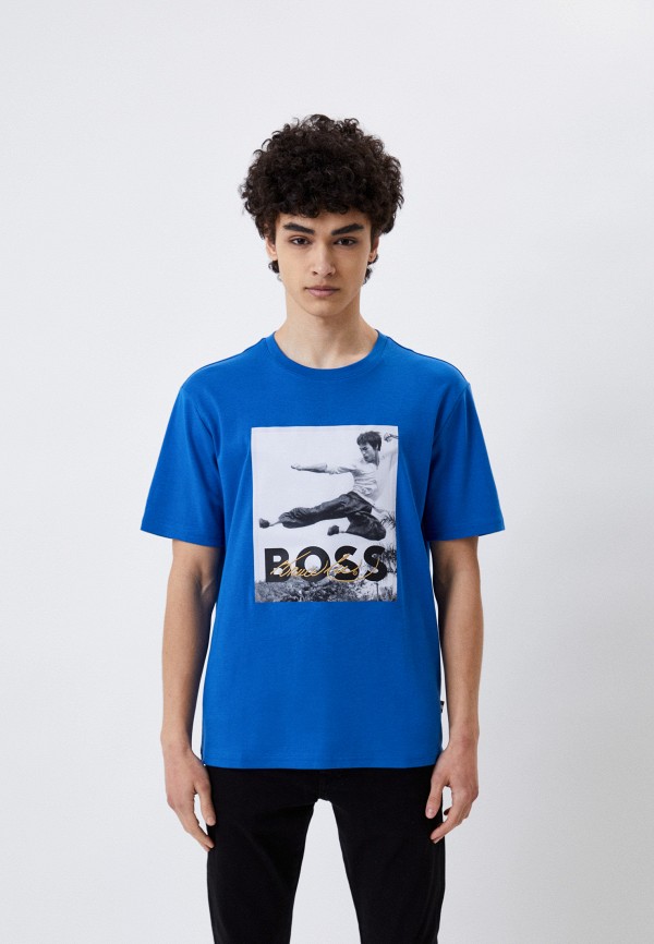 

Футболка Boss, Синий, BOSS x BRUCE LEE
