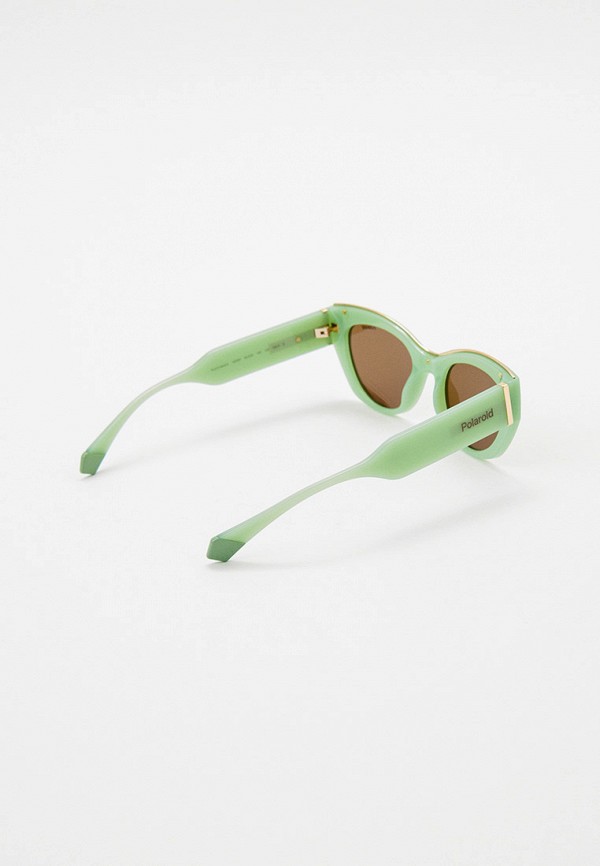 Очки солнцезащитные Polaroid зеленый, размер 50, фото 2