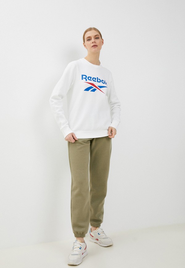 Свитшот Reebok белый, размер 40, фото 2