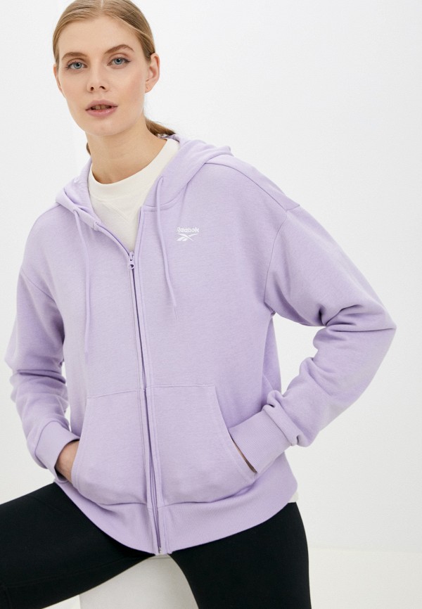 

Толстовка Reebok, Фиолетовый, RI SL FRENCH TERRY FZ