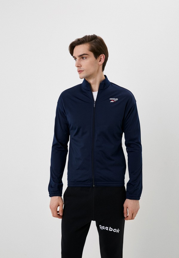 

Олимпийка Reebok, Синий, RI VECTOR KNIT TRACKTOP