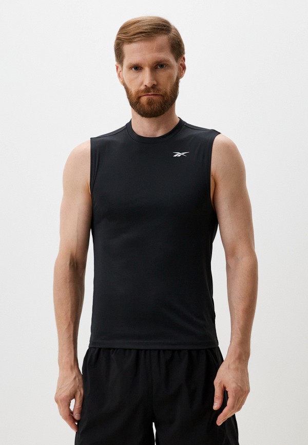 

Майка спортивная Reebok, Черный, TRAIN SLVLS TECH TEE