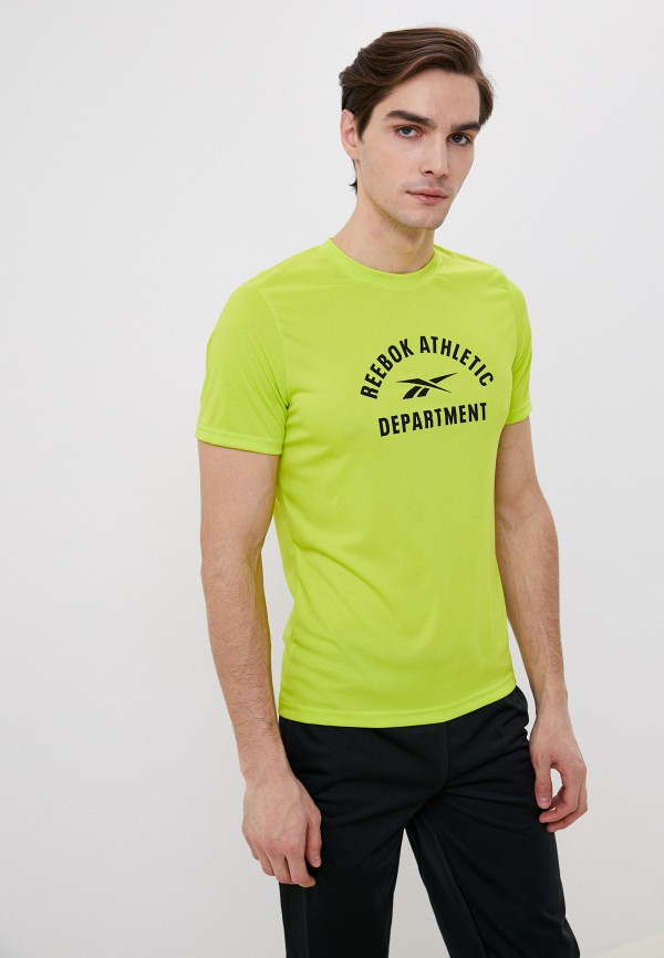 

Футболка спортивная Reebok, Желтый, ID TRAIN GRAPHIC SS TEE