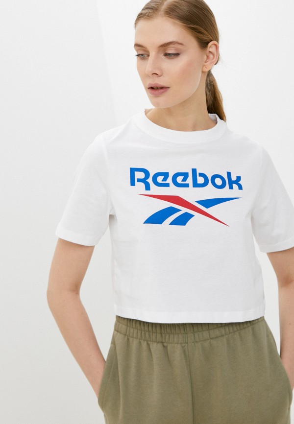 

Футболка Reebok, Белый, RI BL CROP TEE