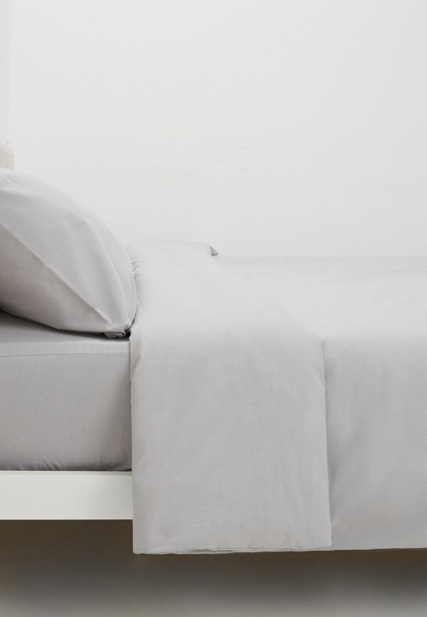 

Постельное белье 1,5-спальное Lamoda Home, Серый