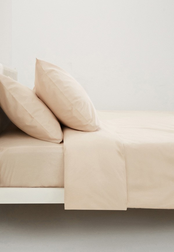 

Постельное белье Евро Lamoda Home, Бежевый