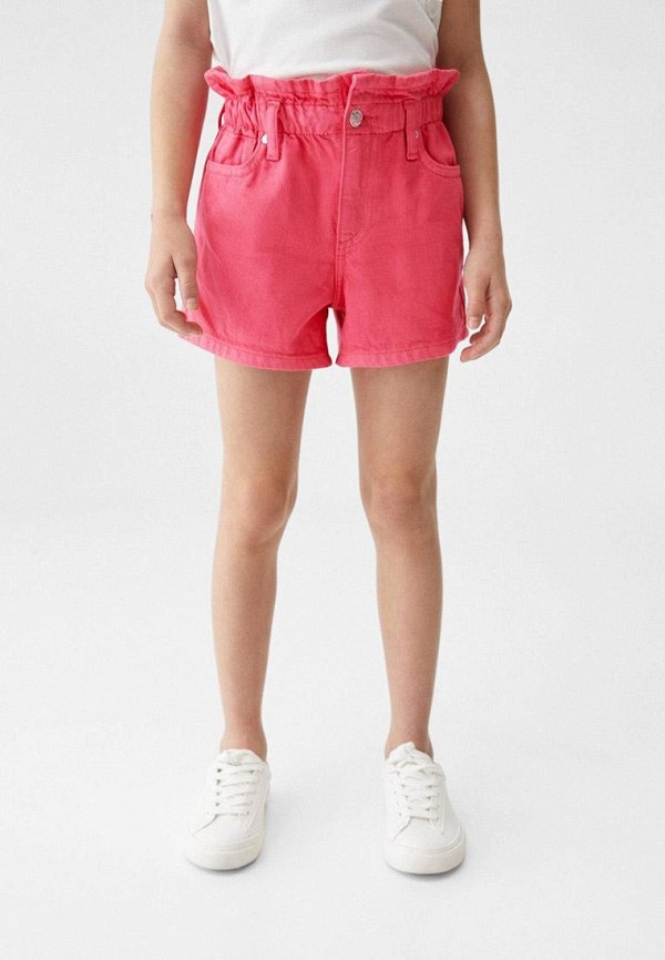 

Шорты джинсовые Mango Kids, Фуксия, PAPER