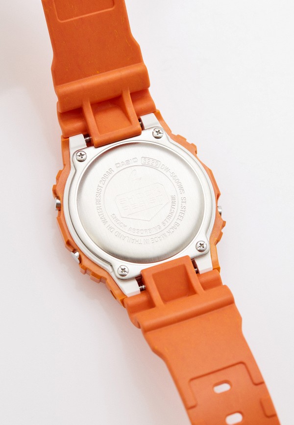 Часы Casio оранжевый, размер 00, фото 4