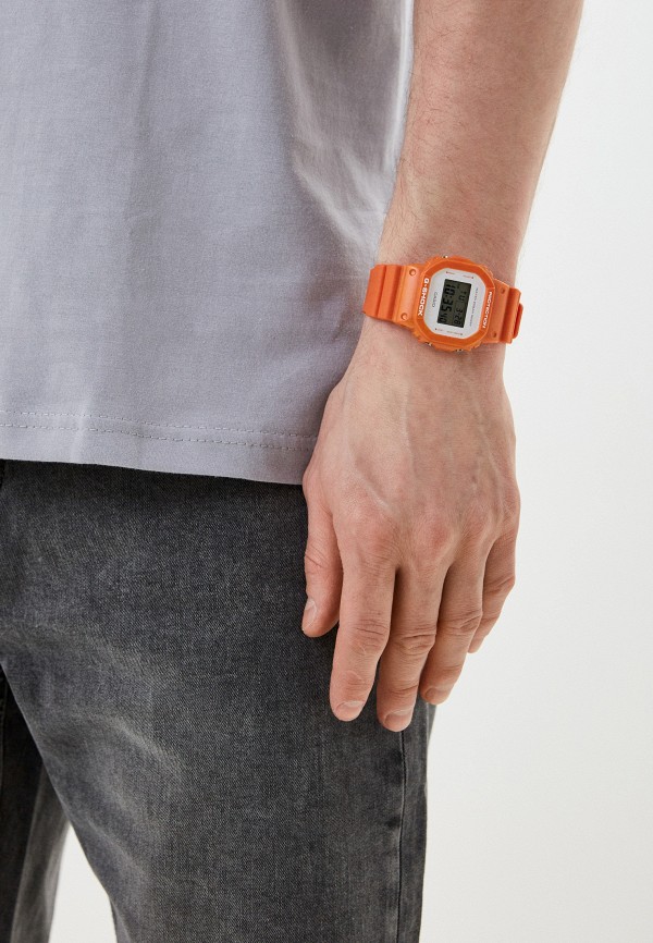 Часы Casio оранжевый, размер 00, фото 6