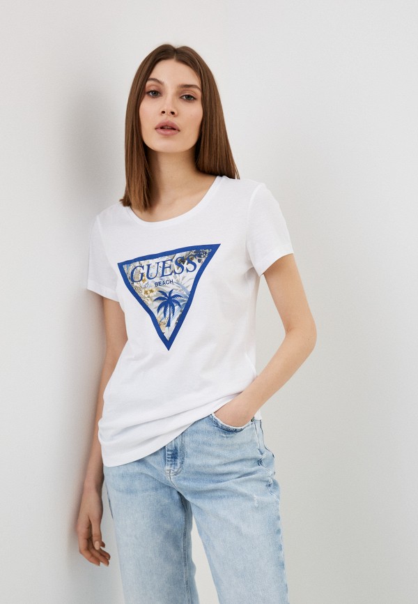 

Футболка Guess Jeans, Белый