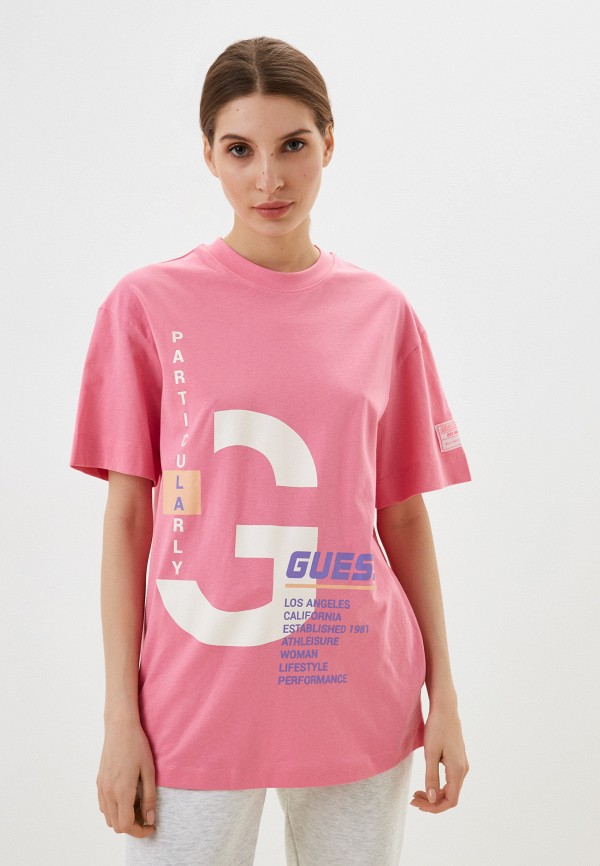 

Футболка Guess, Розовый, ELISA