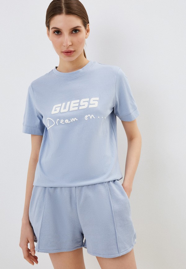 

Футболка Guess, Голубой, DALYA