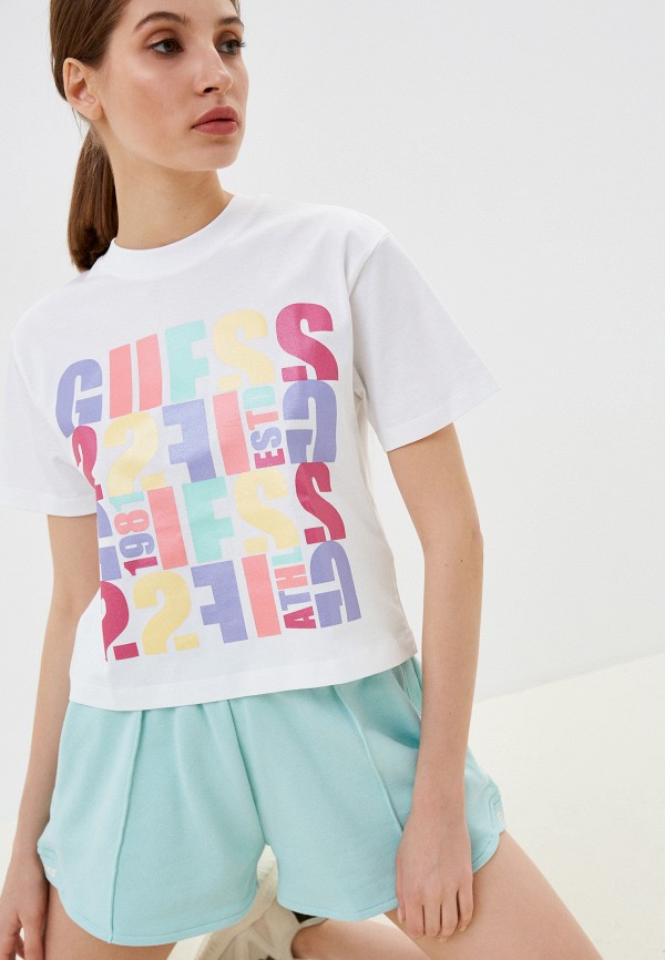 

Футболка Guess, Белый, EDWINA