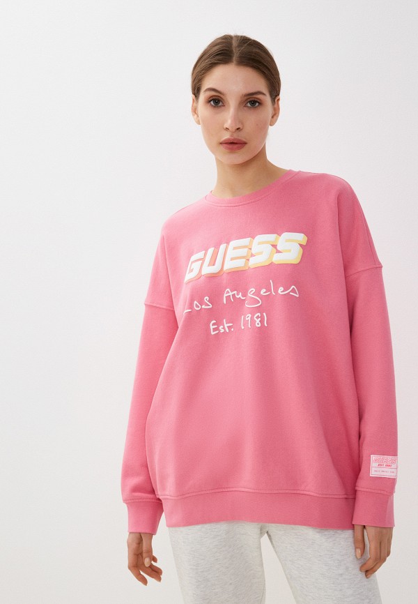 

Свитшот Guess, Розовый, DALYA