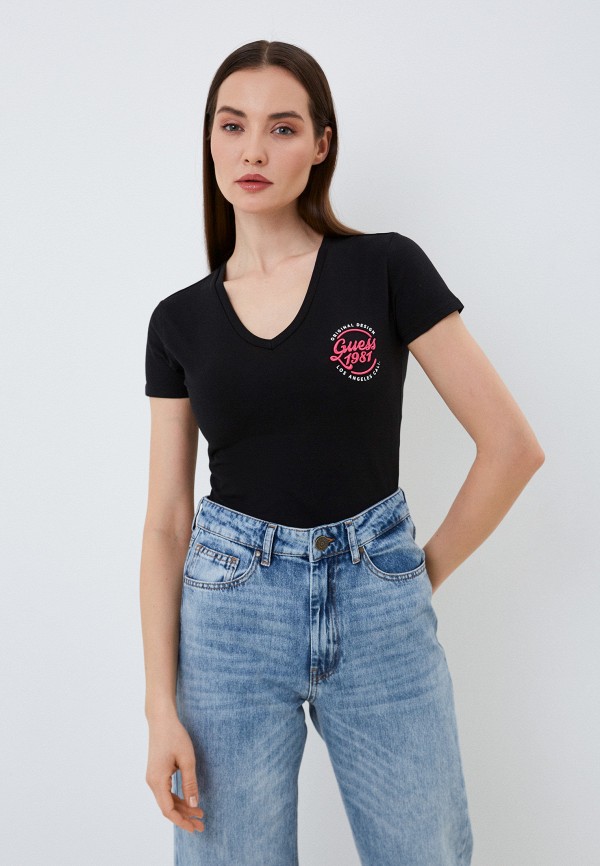 

Футболка Guess, Черный