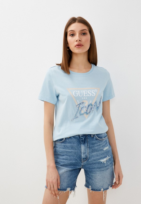 

Футболка Guess, Голубой