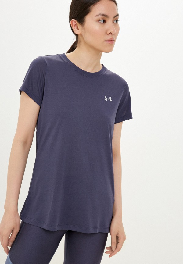 

Футболка спортивная Under Armour, Фиолетовый, TECH SSC - SOLID