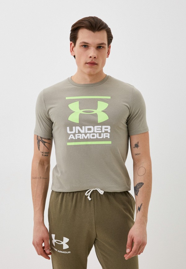 

Футболка спортивная Under Armour, Бежевый, UA GL FOUNDATION SS T