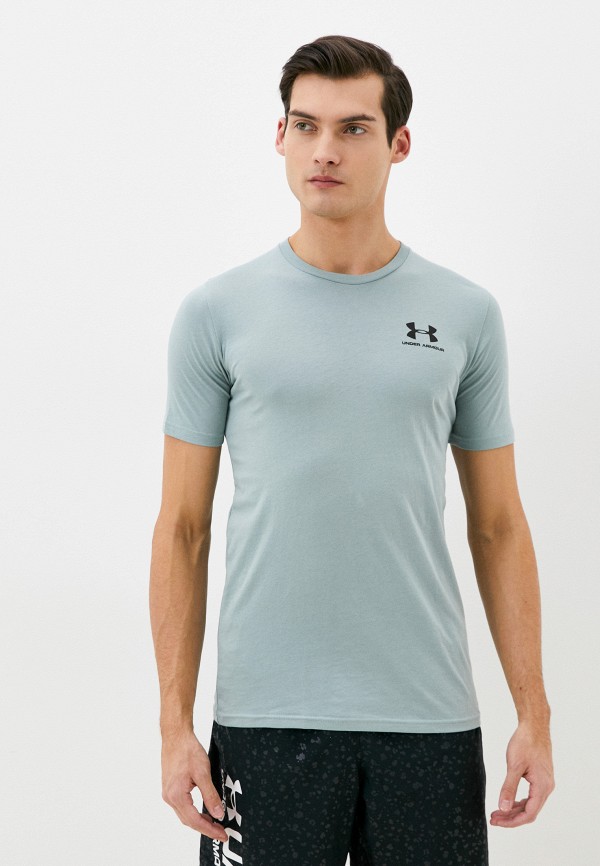 

Футболка Under Armour, Бирюзовый, SPORTSTYLE LEFT CHEST SS