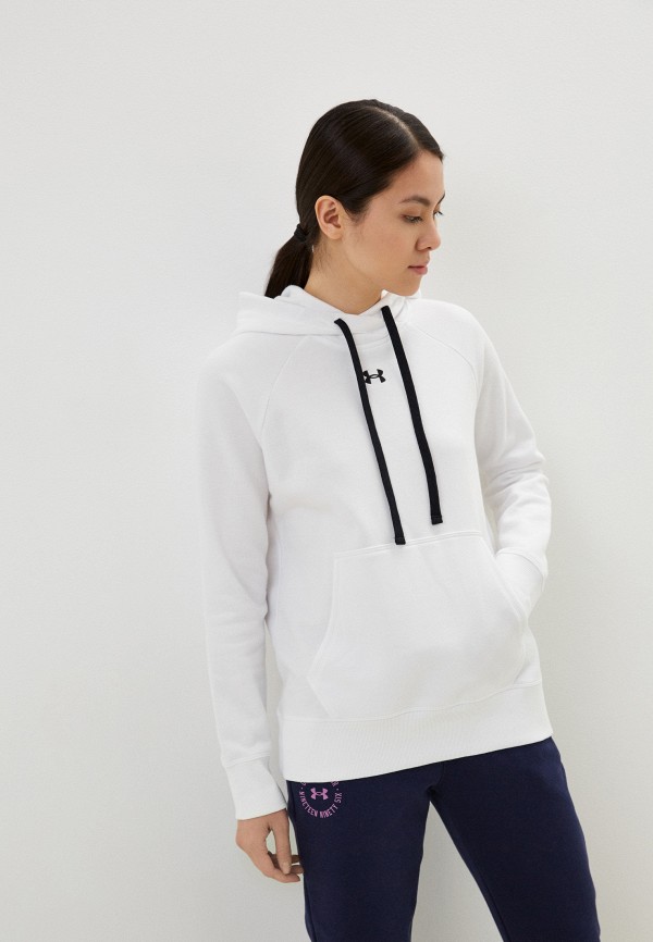 

Худи Under Armour, Белый, RIVAL FLEECE HB HOODIE