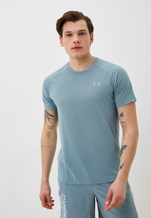 

Футболка спортивная Under Armour, Бирюзовый, UA STREAKER SS