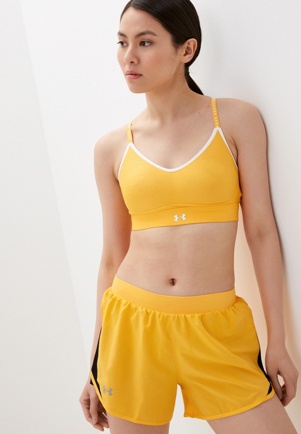 

Топ спортивный Under Armour, Желтый, INFINITY COVERED LOW
