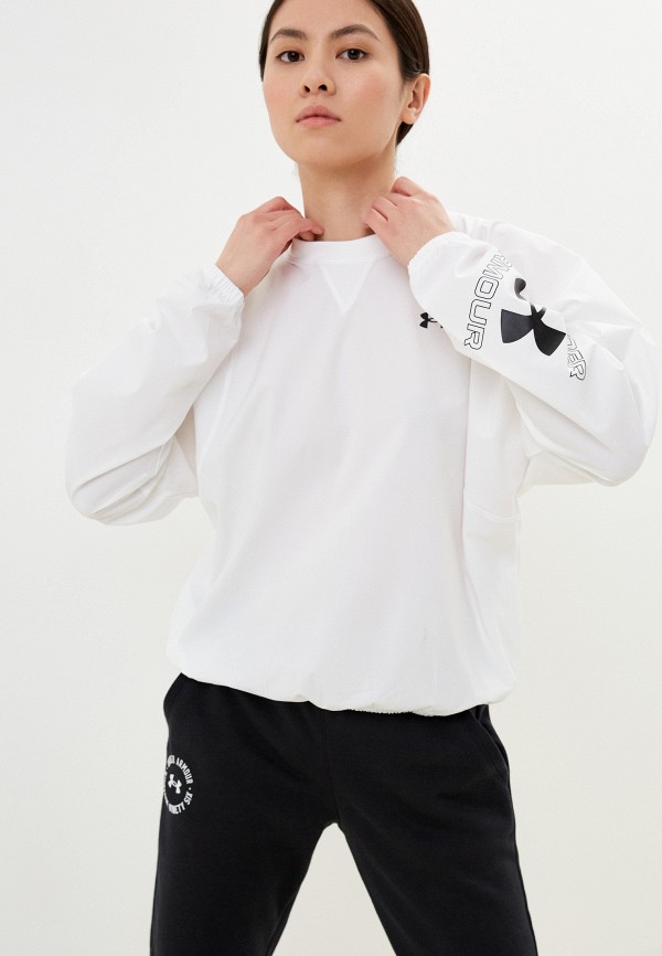 

Свитшот Under Armour, Белый, WOVEN GRAPHIC CREW
