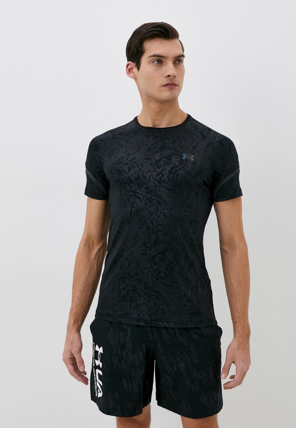 

Футболка спортивная Under Armour, Черный, UA RUSH 2.0 EMBOSS SS