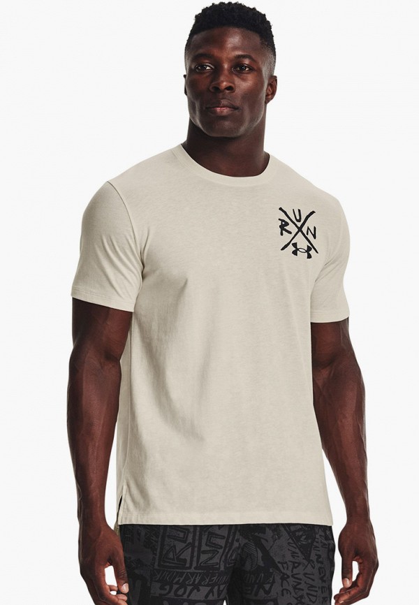 

Футболка Under Armour, Бежевый, UA DESTROY ALL MILES TEE