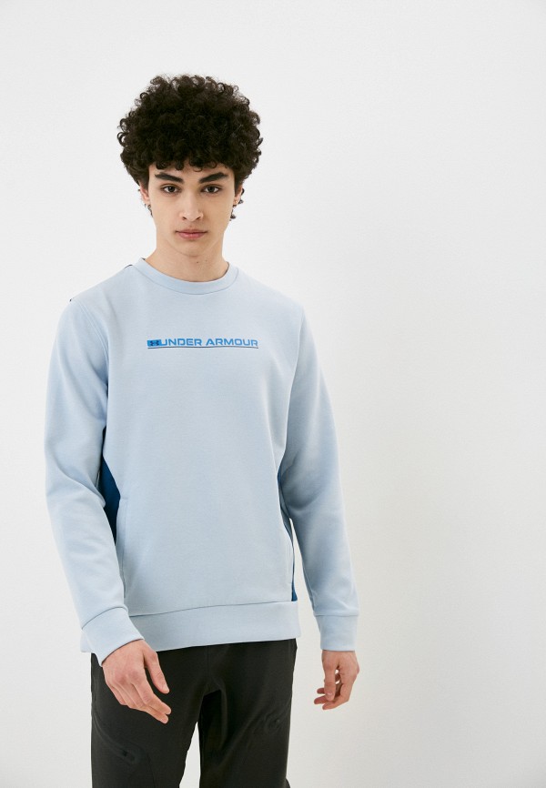

Свитшот Under Armour, Голубой, UA SUMMIT KNIT CREW