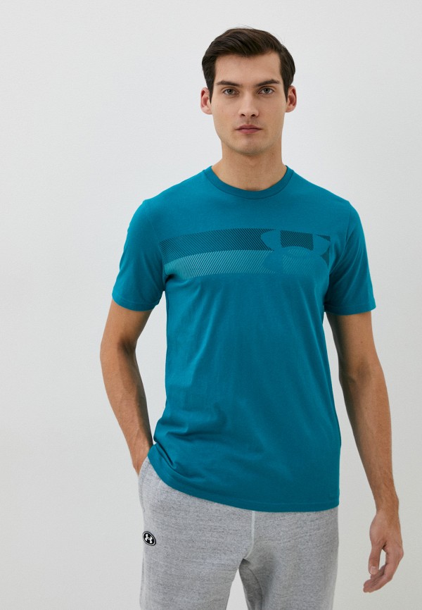 

Футболка Under Armour, Бирюзовый, UA FAST LEFT CHEST 3.0 SS