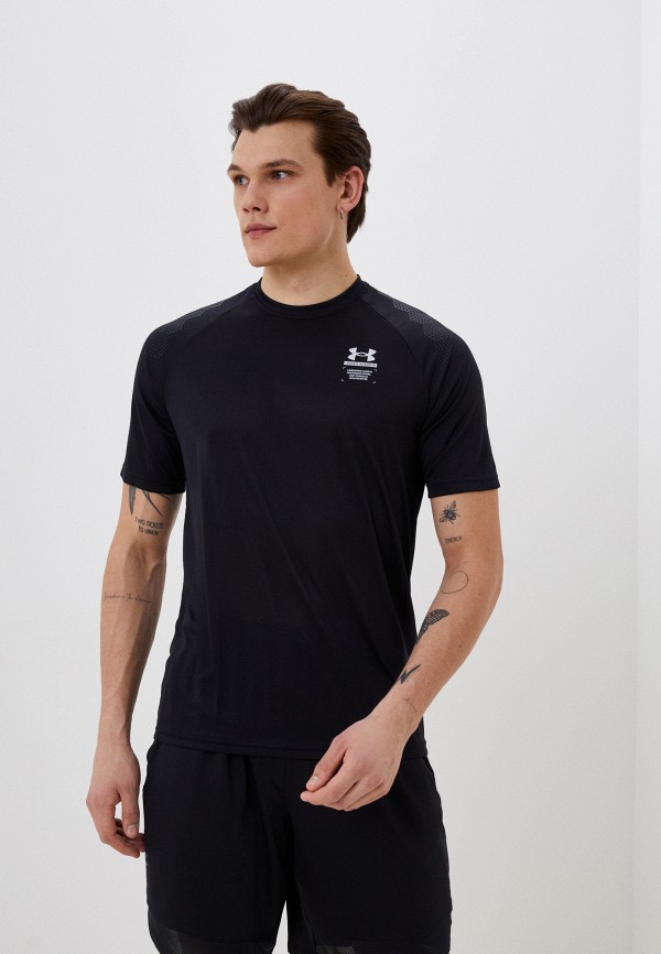 

Футболка спортивная Under Armour, Черный, UA ARMOURPRINT SS