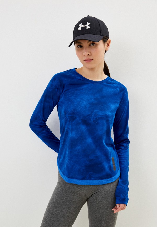 

Лонгслив спортивный Under Armour, Синий, UA RUN ANYWHERE STREAKER LS