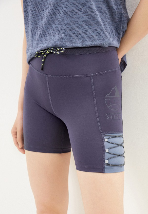 

Шорты спортивные Under Armour, Фиолетовый, UA RUN TRAIL SHORT