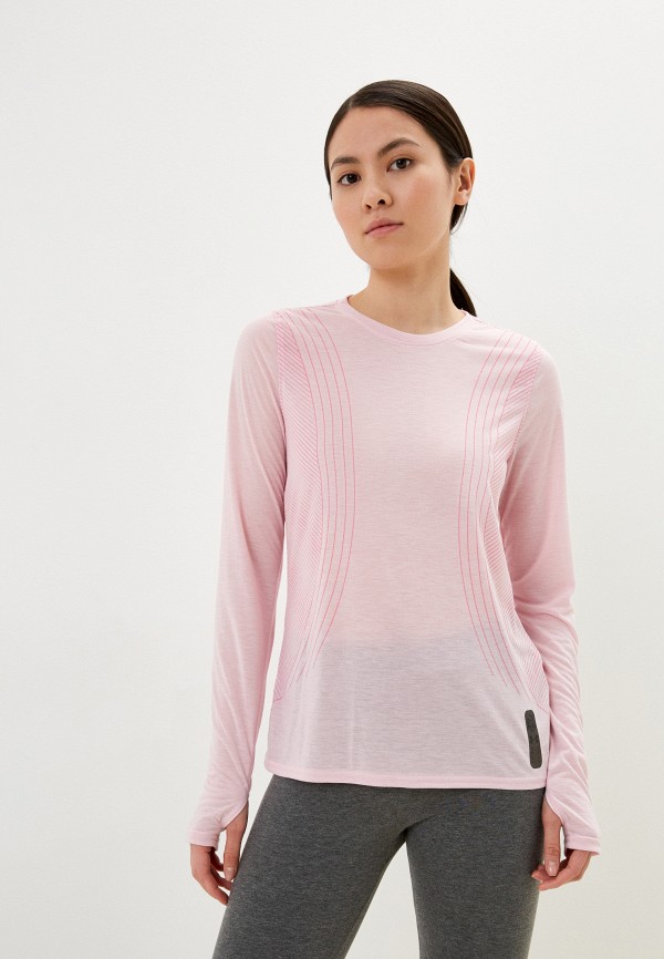 

Лонгслив спортивный Under Armour, Розовый, UA RUN ANYWHERE BREEZE LS