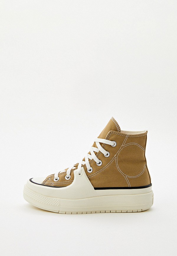 

Кеды Converse, Коричневый, Chuck Taylor All Star Construct - Deco Stitch