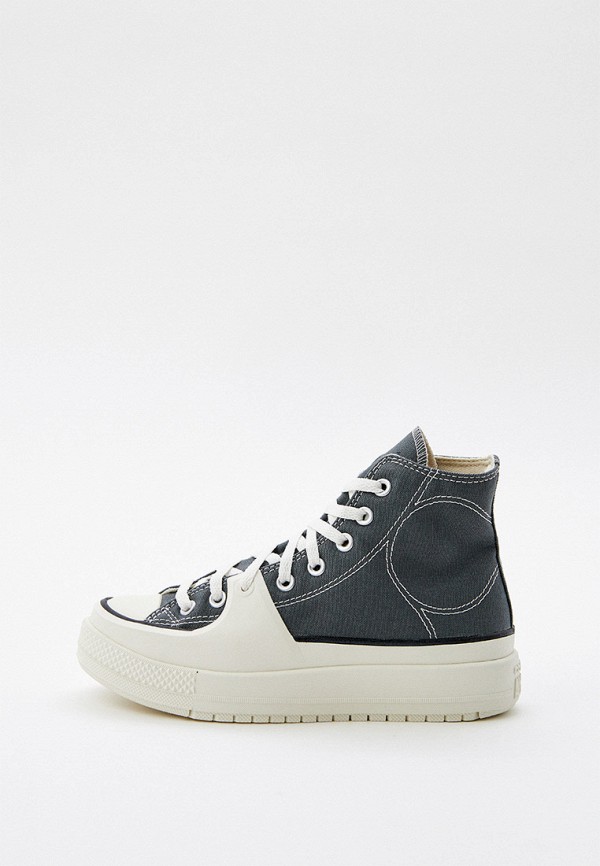 

Кеды Converse, Серый, Chuck Taylor All Star Construct - Deco Stitch