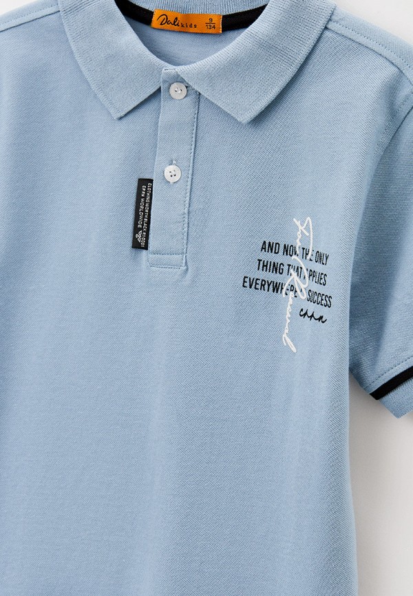 Поло Dali голубой, размер 134, фото 3