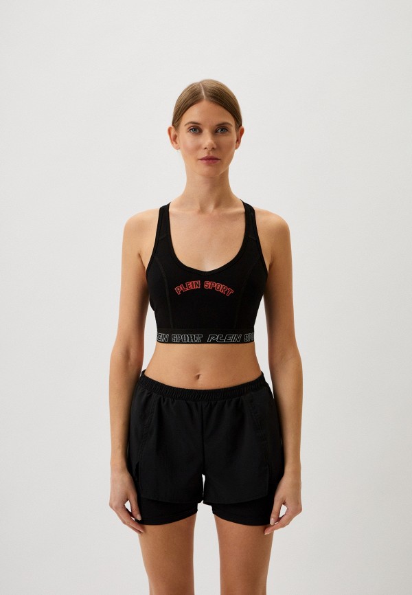 

Топ спортивный Plein Sport, Черный
