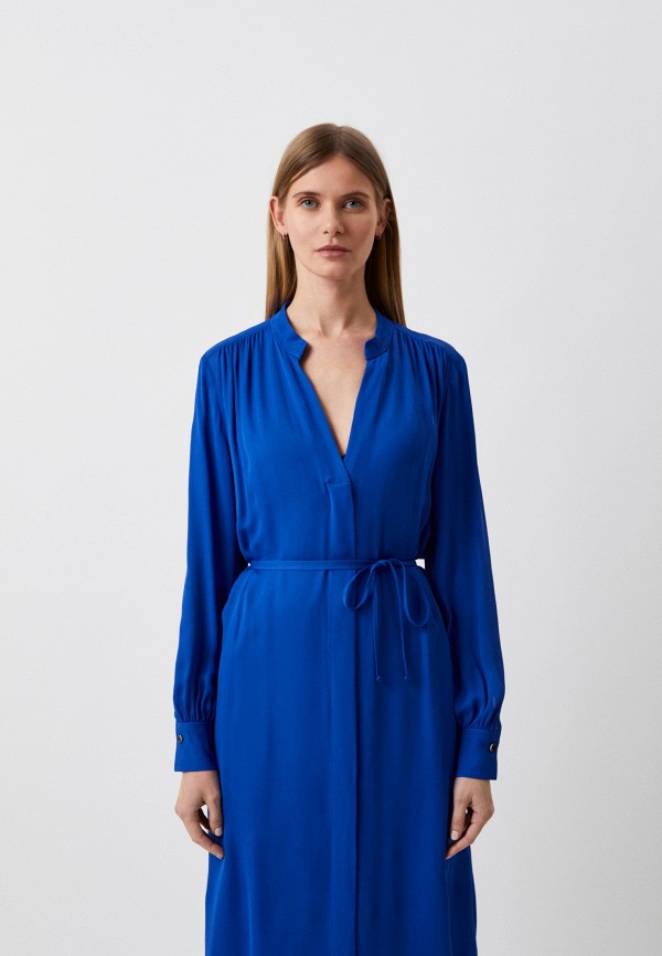 Платье Boss синий, размер 42, фото 2