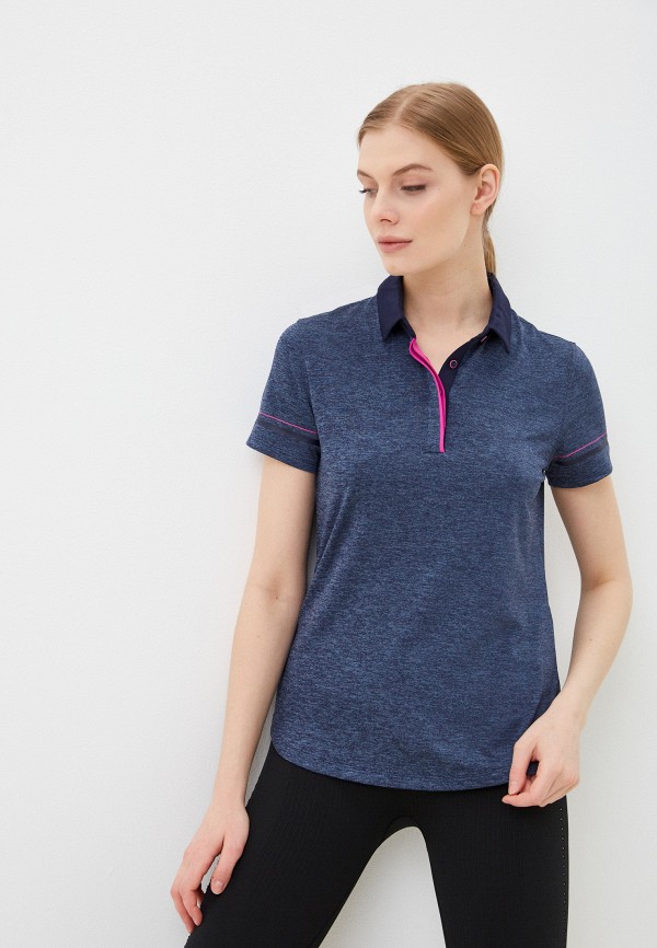 

Поло Under Armour, Синий, UA ZINGER SS HTHR POLO