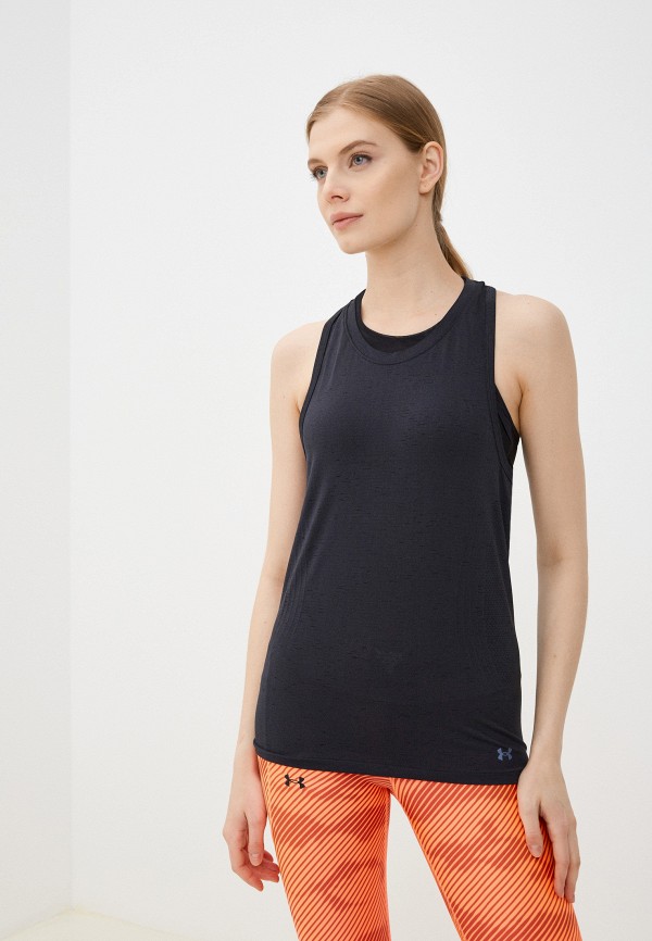 

Майка спортивная Under Armour, Черный, UA SEAMLESS RUN TANK