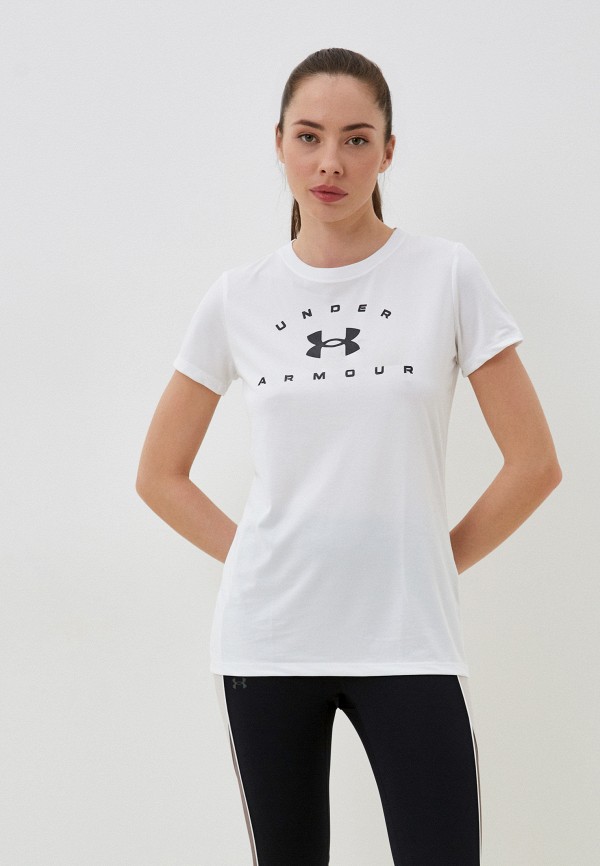 

Футболка Under Armour, Белый, TECH SOLID LOGO ARCH SSC