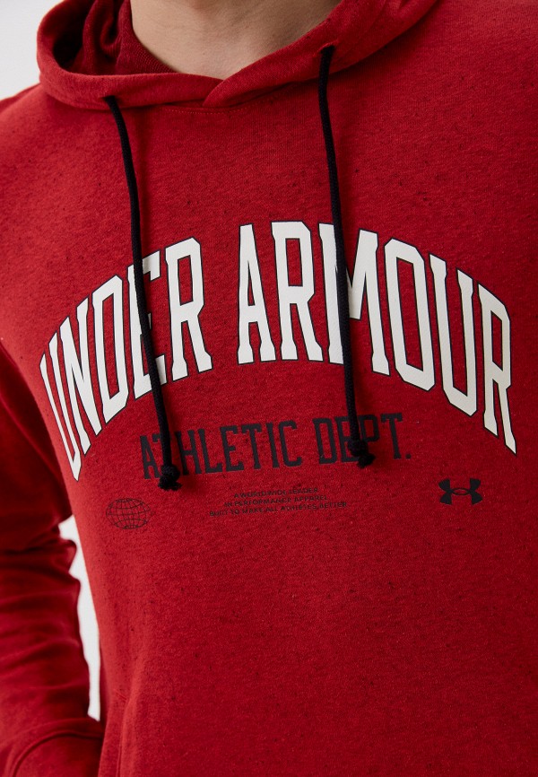 Худи Under Armour красный, размер 44, фото 4