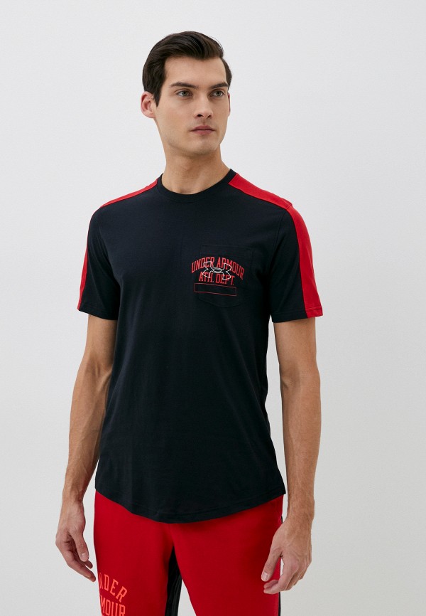 

Футболка Under Armour, Черный, UA ATHLETIC DEPT POCKET TEE